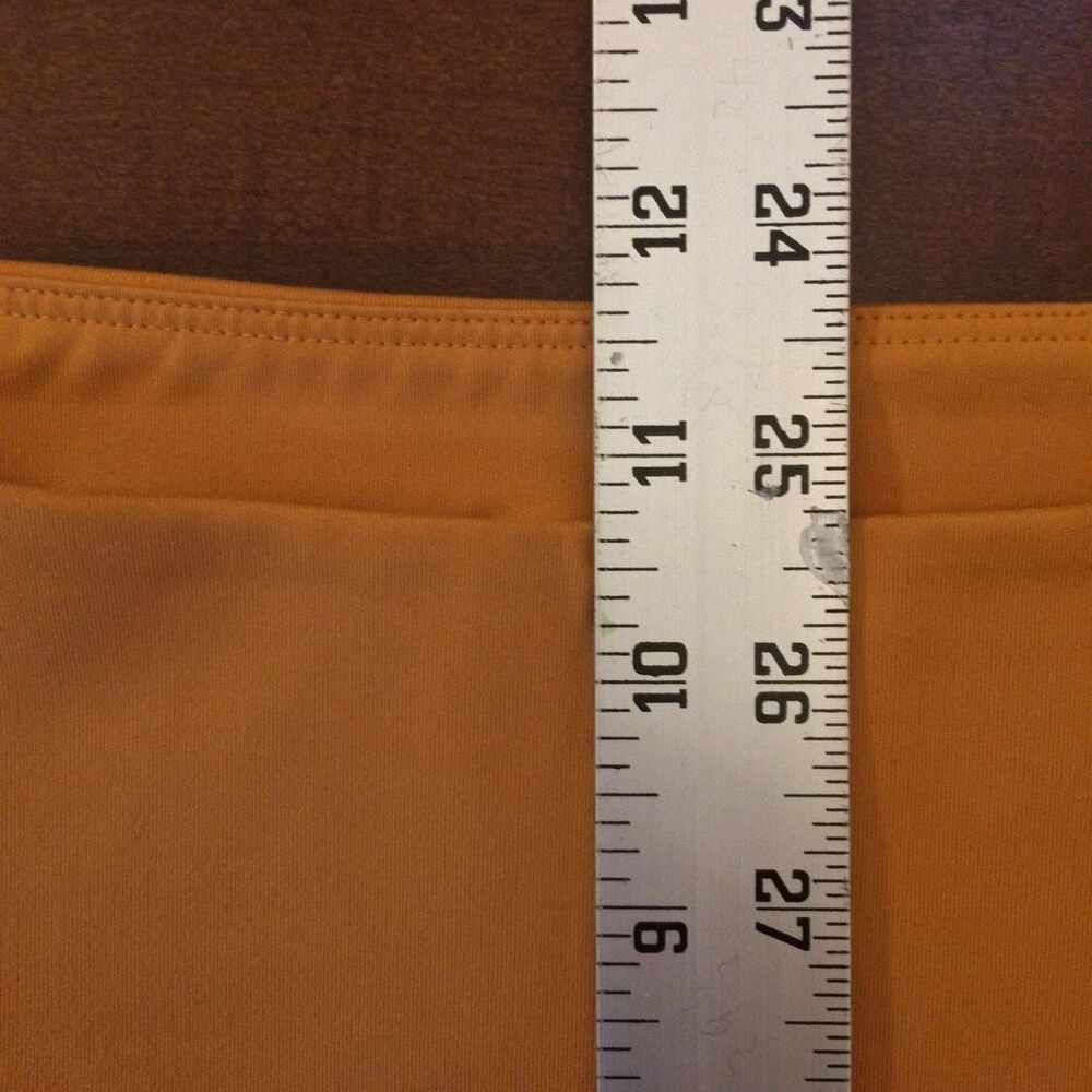 Girlfriend Collective small bright orange yellow leggings active - Picture 6 of 8